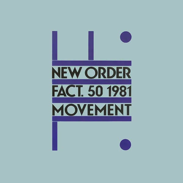 Cover art for Movement by New Order