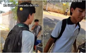 Joven de Culiacán se vuelve viral por vender rociadas de perfume a 20 pesos a estudiantes Joven de Culiacán se vuelve viral por vender rociadas de perfume a 20 pesos a estudiantes