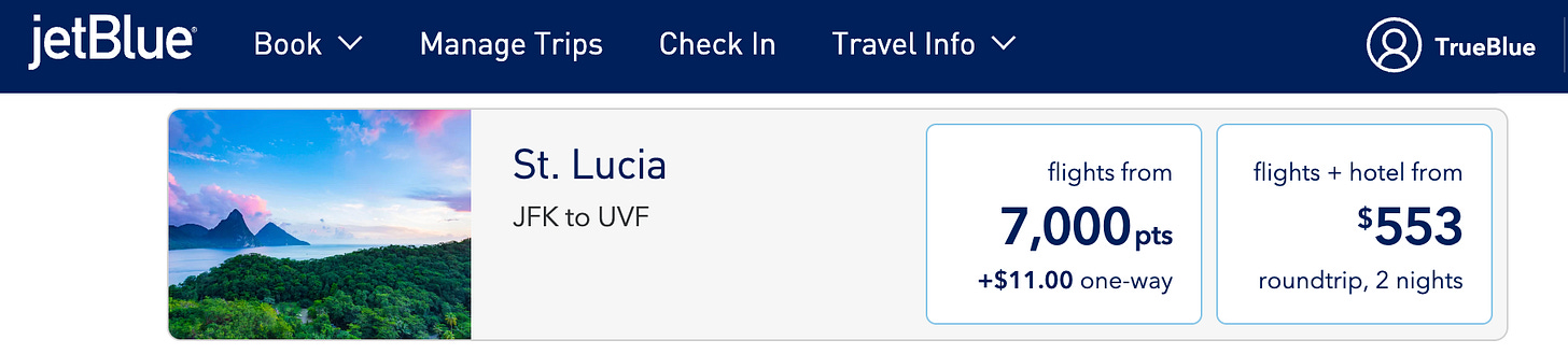 JetBlue winter sale