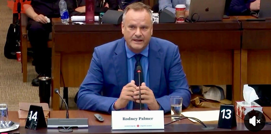 Former CTV and CBC Journalist Rodney Palmer Holds Nothing Back at the Allison Inquiry
