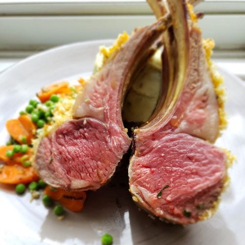 rack of lamb