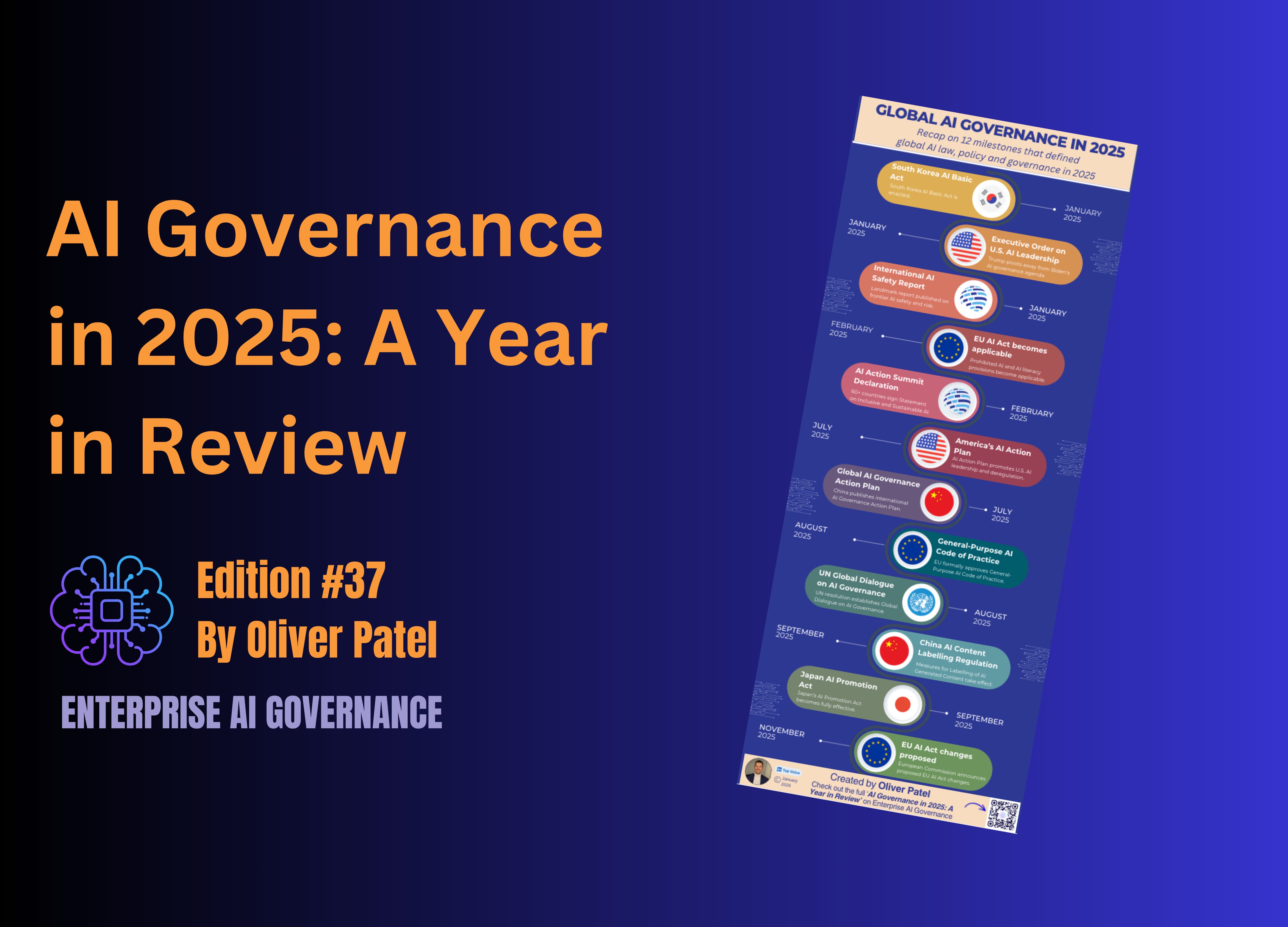 AI Governance in 2025: a year in review - by Oliver Patel