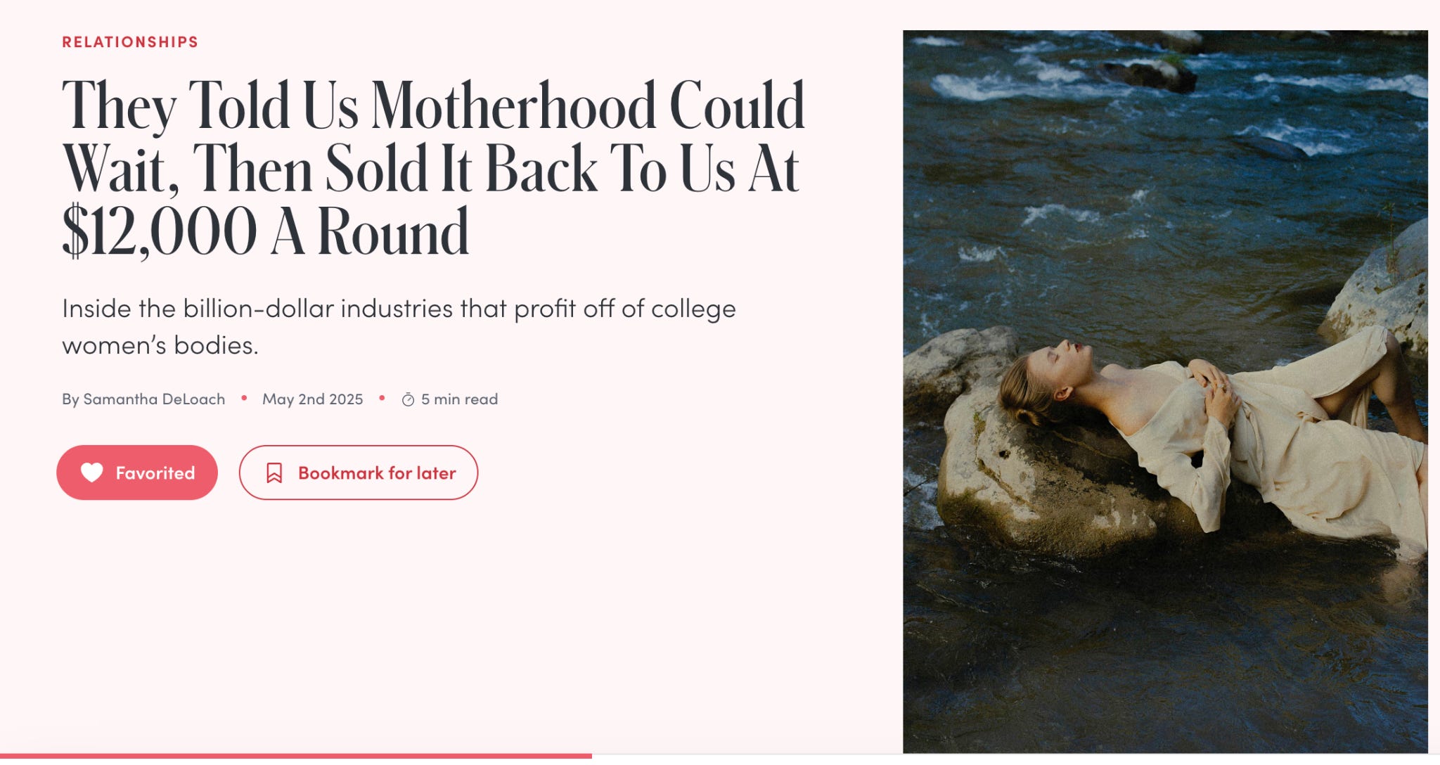 I Almost Sold My Eggs for $8,000