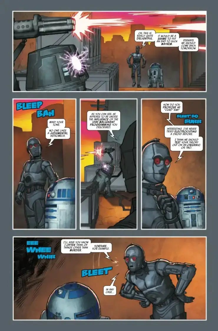 Marvel Preview: Star Wars: Dark Droids - D-Squad #2