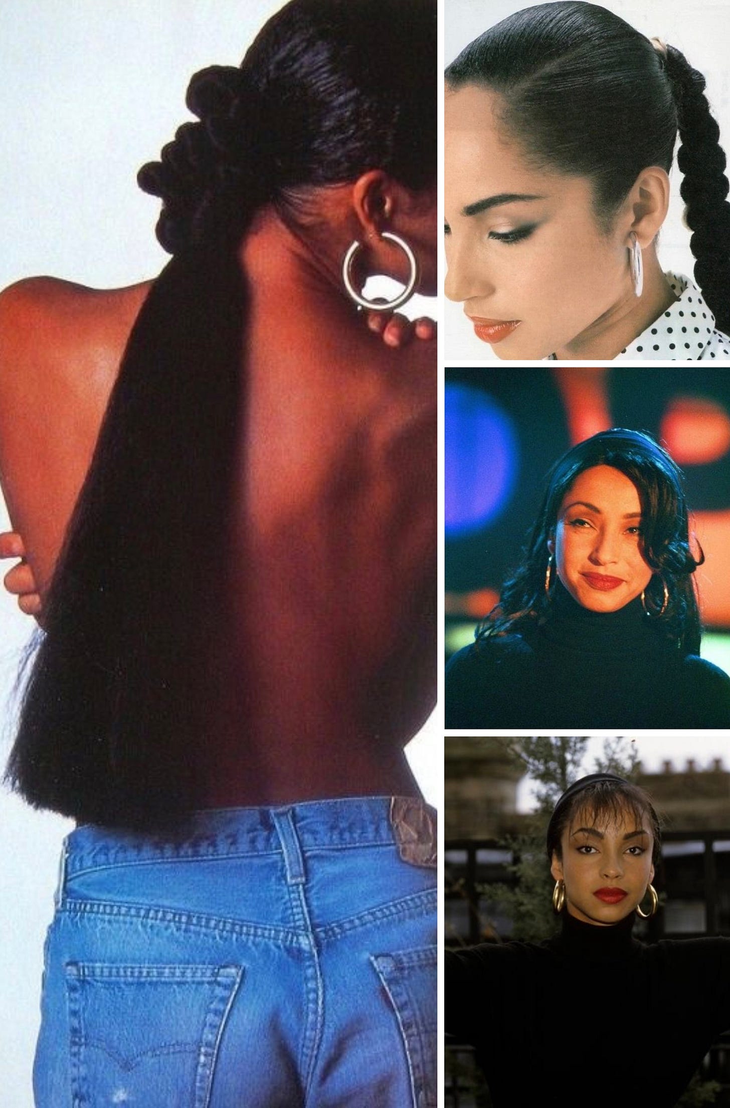 Peinados de Sade Adu
