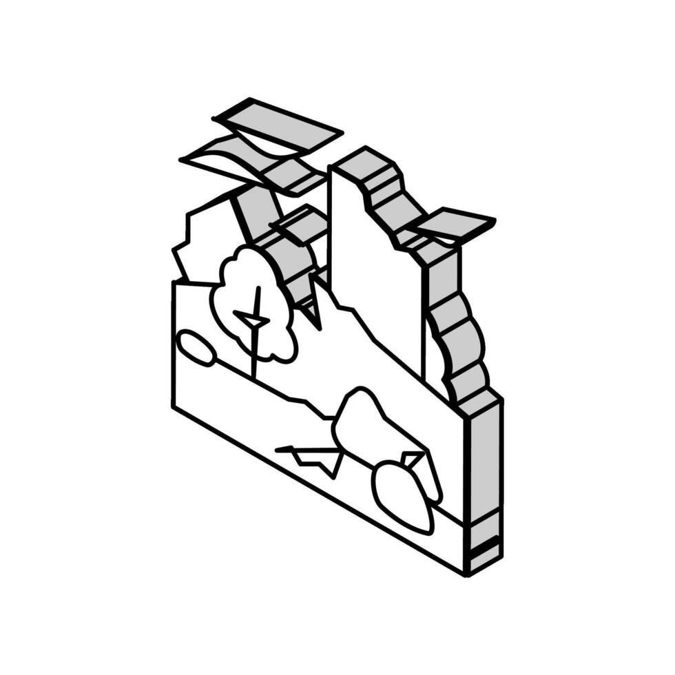 nature apocalypse isometric icon vector illustration 39839857 Vector Art at  Vecteezy