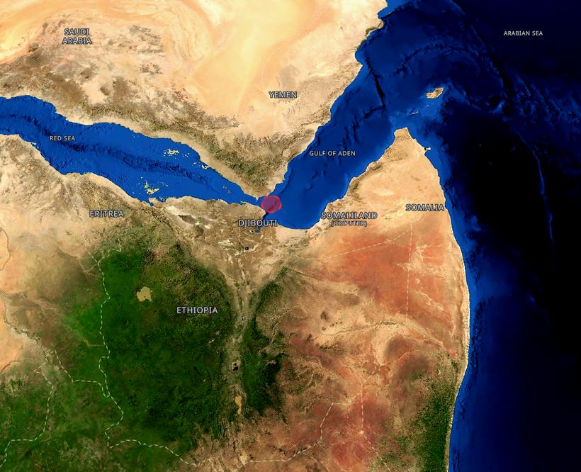 Map credits: Open Street Map, Modified Copernicus Sentinel data.