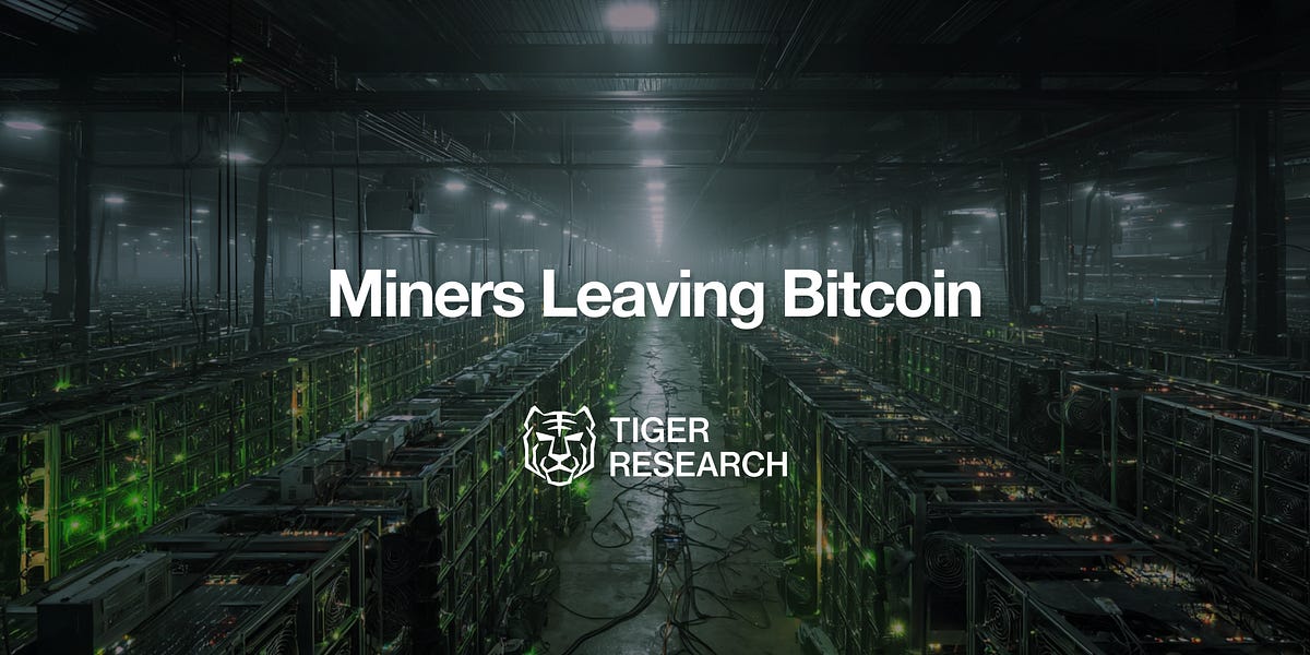 Miners Leaving Bitcoin, Find Their Answer in AI
