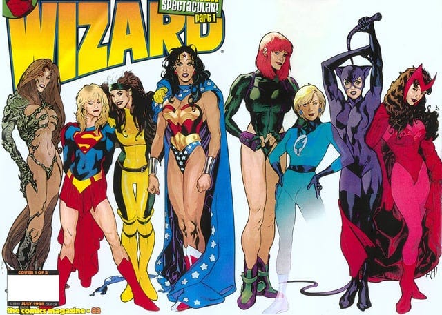 Female Power (Wizard 83) by Adam Hughes : r/comicbooks