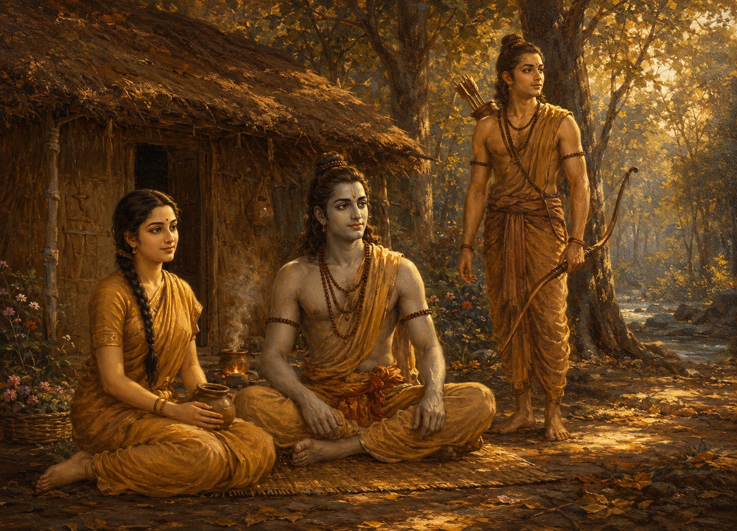 The Palace and the Forest (Ramayana, 21)