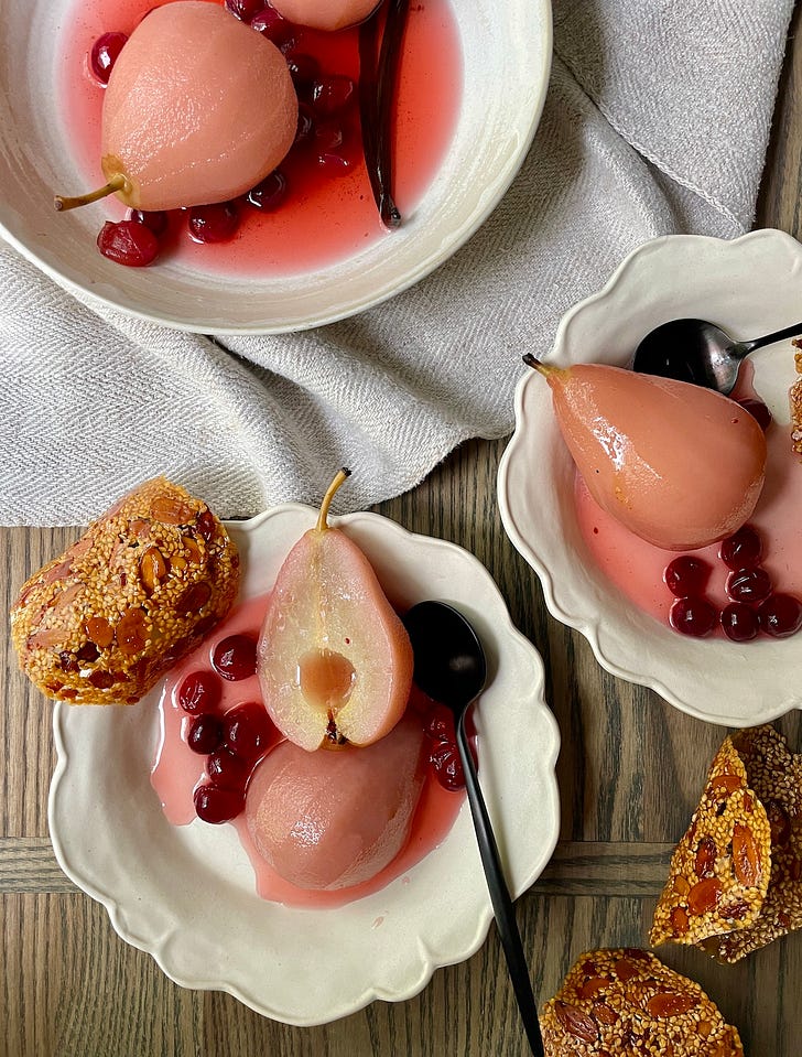 Scroll to the bottom of the newsletter for the Sesame and Almond Tuile recipe.