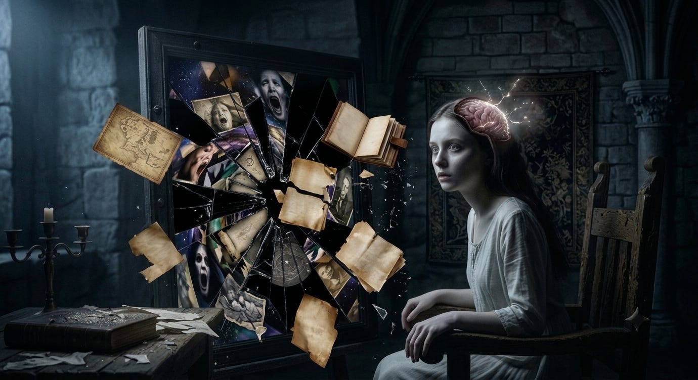 Visual Mirror The Black Mirror (The Truth About Scrying)