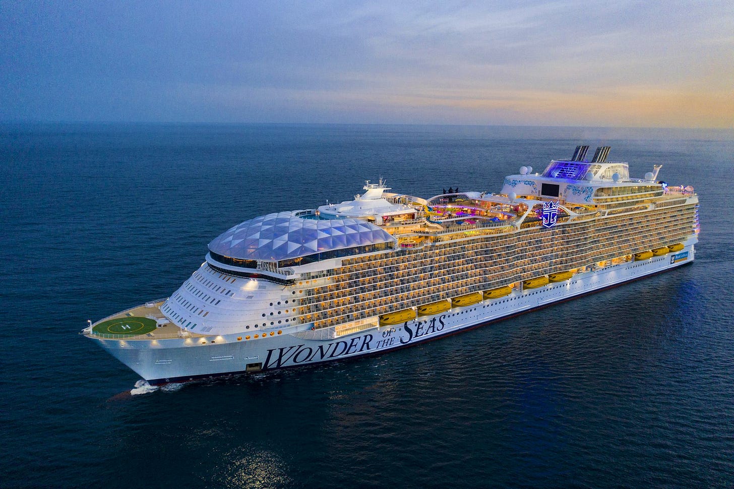 The 30 Largest Cruise Ships in the World