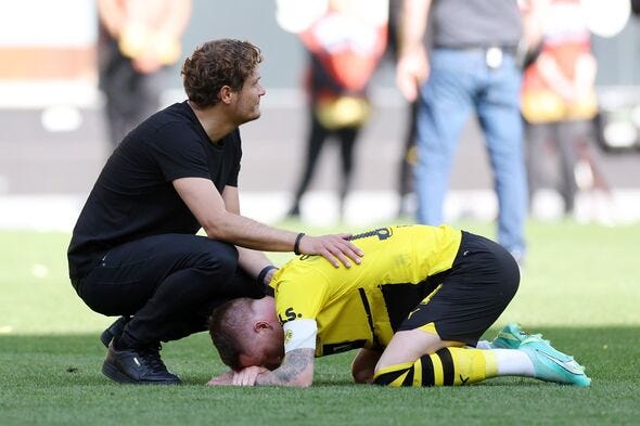 Marco Reus in tears after Dortmund collapse as Bayern win Bundesliga |  Football | Sport | Express.co.uk