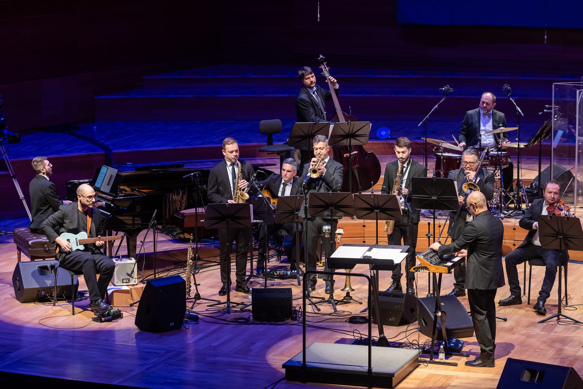 The Macedonian National Jazz Orchestra with Strings Opens 2026