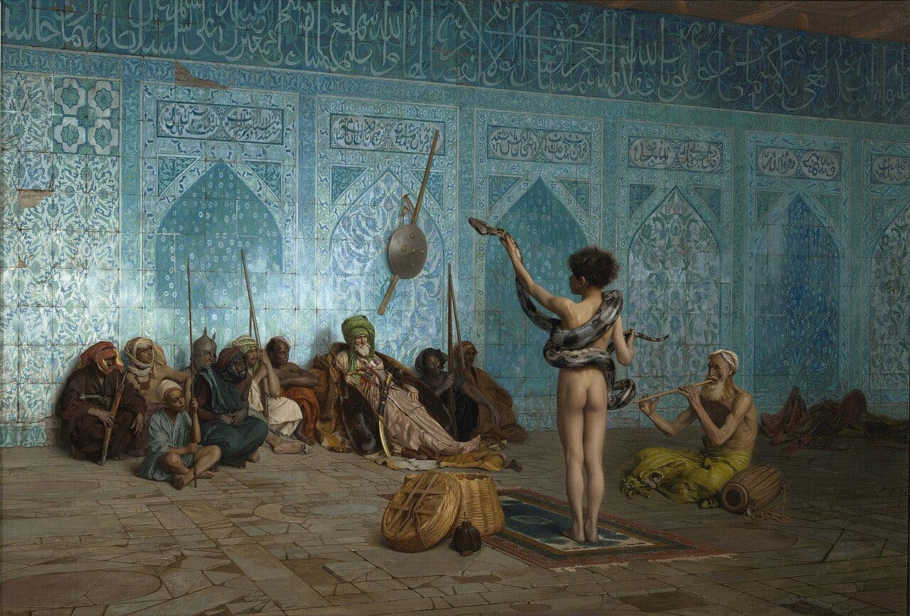 The Snake Charmer by Jean-Léon Gérôme