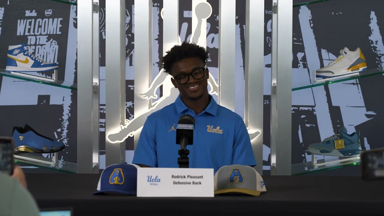 Football Media Availability - Rodrick Pleasant