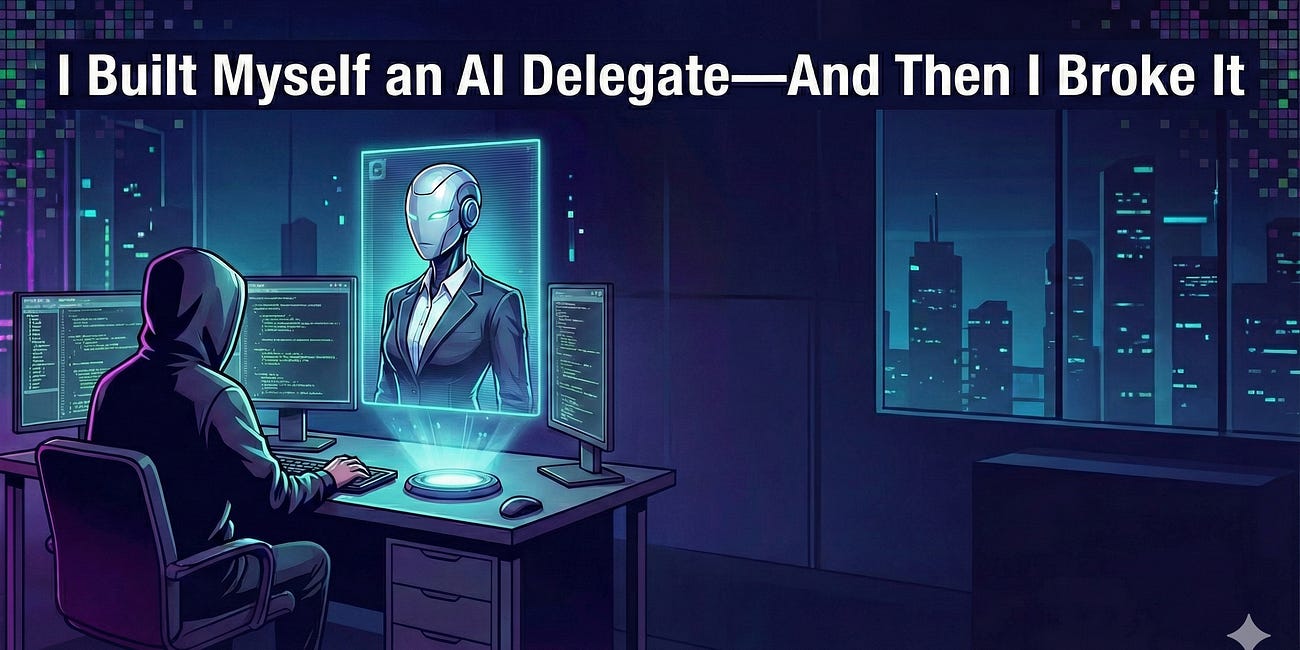 I Built Myself an AI Delegate—And Then I Broke It
