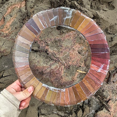 What color reads, 'perfect-for-a-bathroom-reno'?