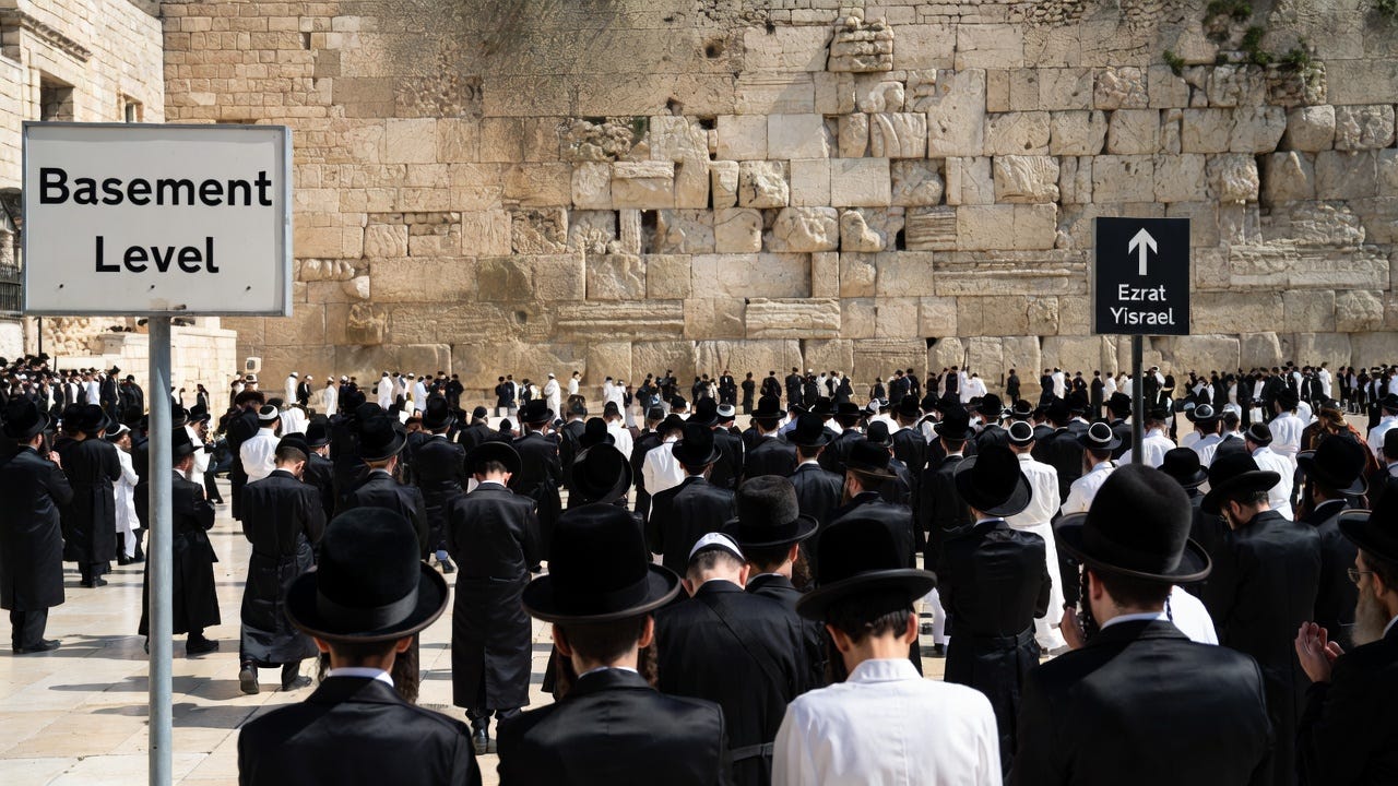 Stop Calling the Common Plaza Holy: Rebuild the True Ezrat Yisrael Stop Calling the Common Plaza Holy: Rebuild the True Ezrat Yisrael