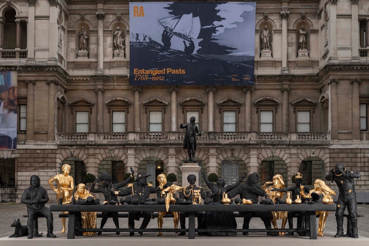 Tavares Strachan The First Supper Royal Academy London | Hypebeast