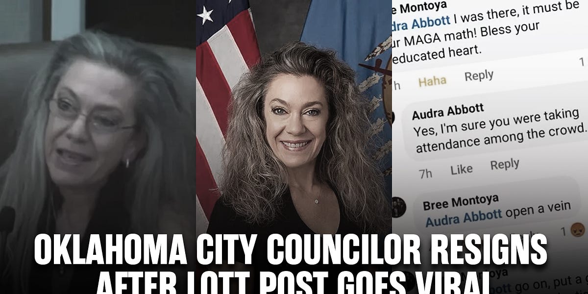 Oklahoma City Councilor RESIGNS After LoTT Post Goes Viral