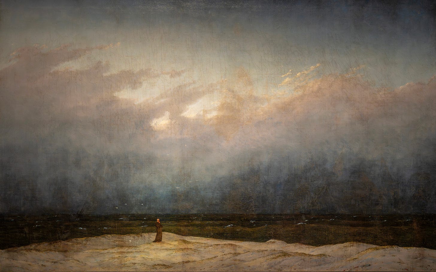 Smarthistory – Caspar David Friedrich, Monk by the Sea