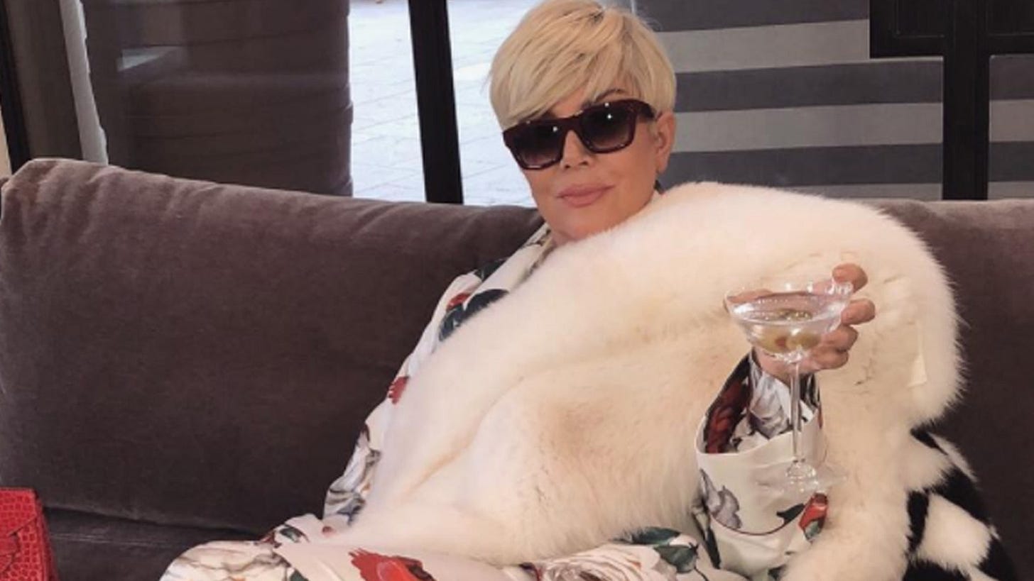 31 Funniest Reactions to Kris Jenner's Blonde and Bougie Meme-Worthy Photo