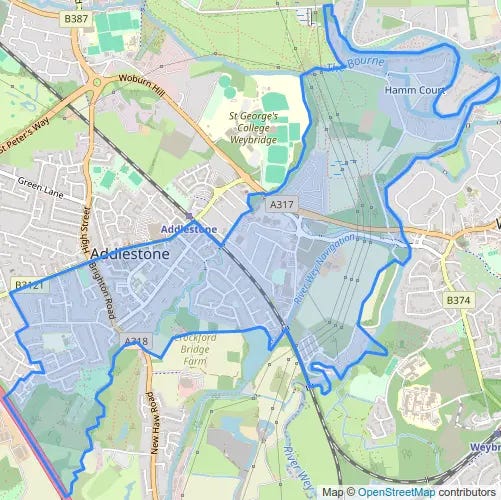 Runnymede, Addlestone S
