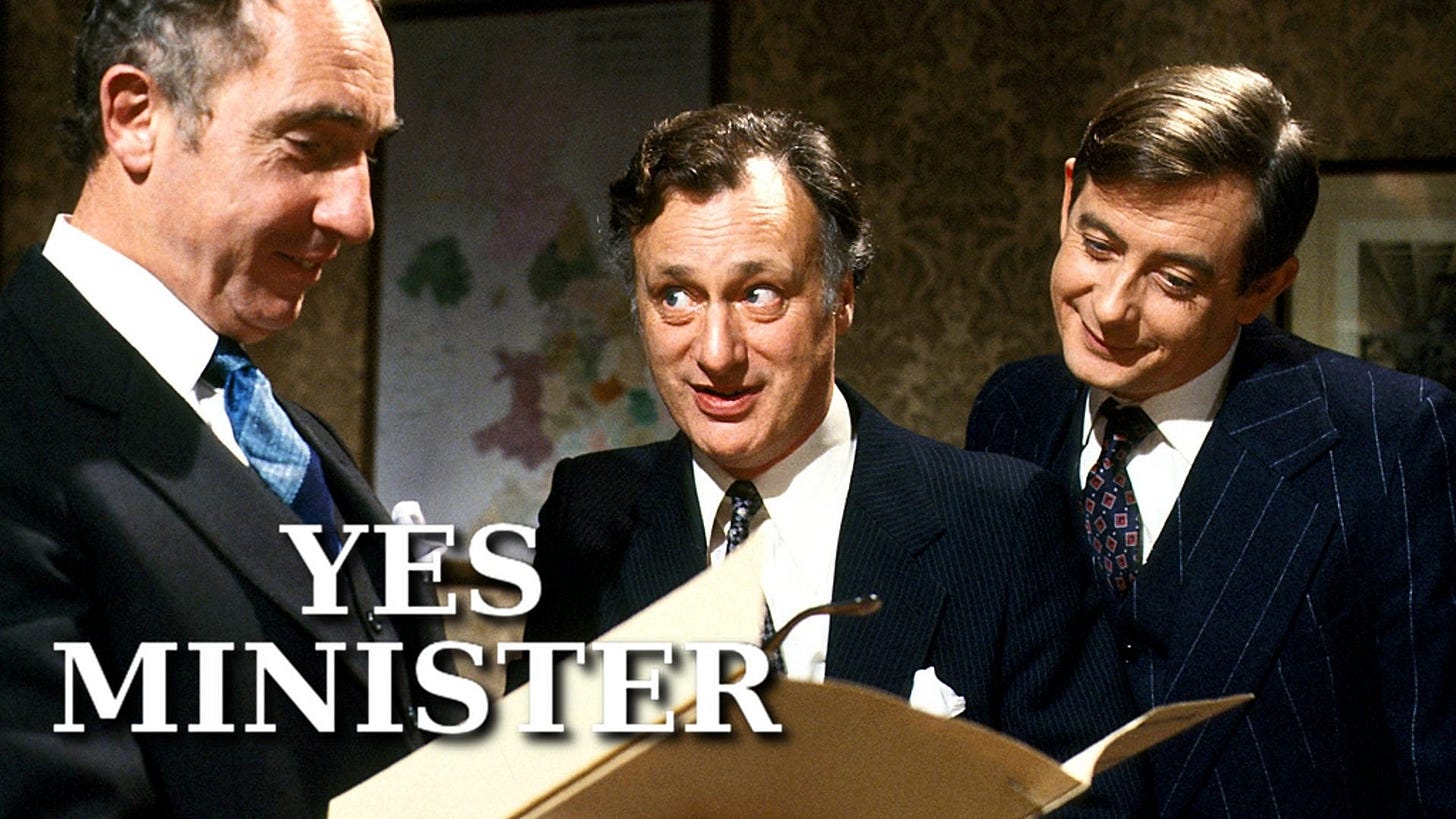 Afleveringen overzicht van Yes Minister | Serie | MijnSerie
