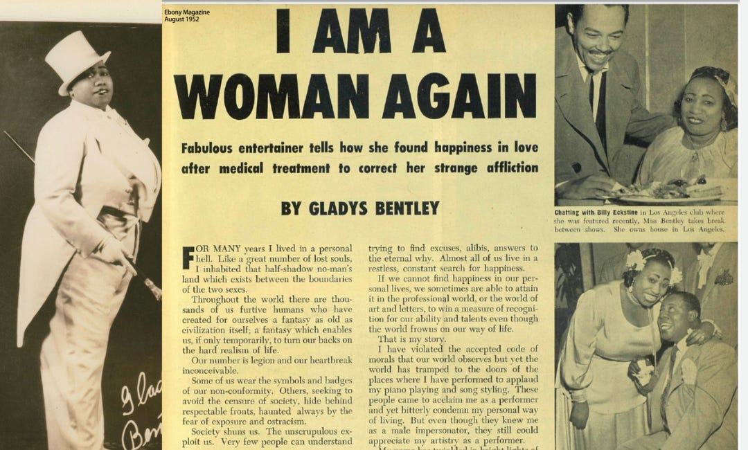 The Truth About Gladys Bentley's Miraculous "Return" to Womanhood (Audio Version)