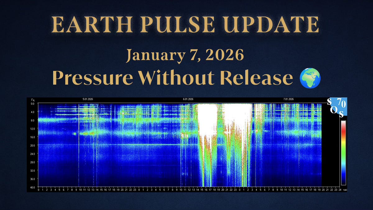 ⚡Earth Pulse Update - Jan 7 | Pressure Without Release 🌍