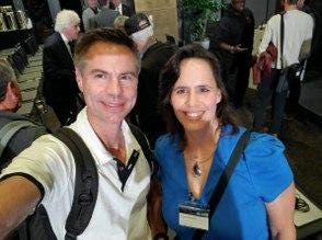 Isernhinke with Eco-Modernist UFO promoter Michael Schellenberg Isernhinke with Eco-Modernist UFO promoter Michael Schellenberg