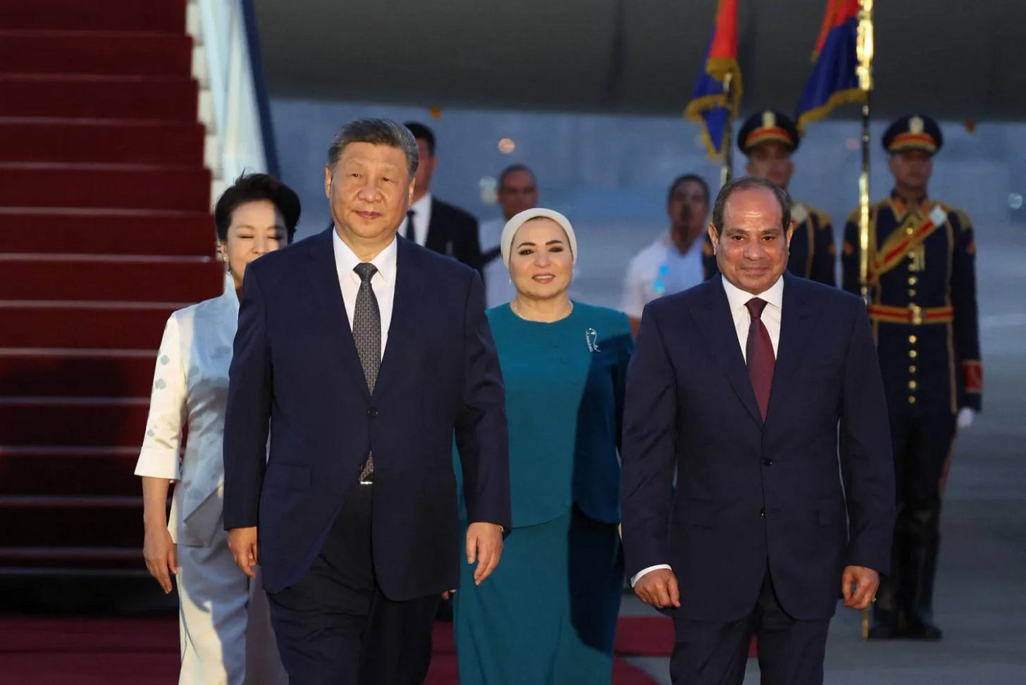 China's Xi Arrives in Egypt China's Xi Arrives in Egypt