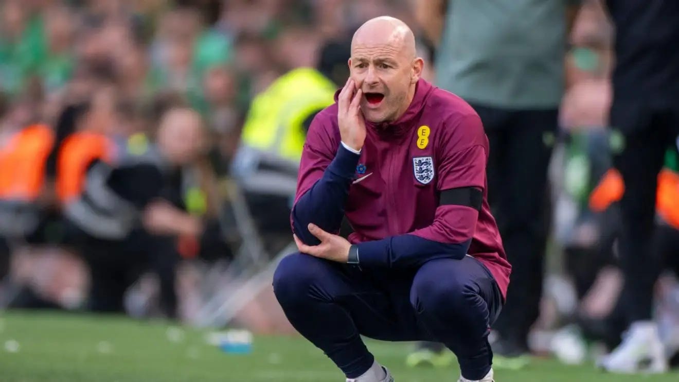 Embarrassing' reaction to Carsley not singing national anthem as he joins  special England club