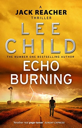 The Book Trail Echo Burning: (Jack Reacher 5) - The Book Trail The Book Trail Echo Burning: (Jack Reacher 5) - The Book Trail