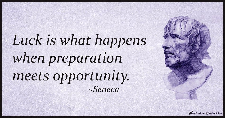 Searching for a job? Make your own luck!