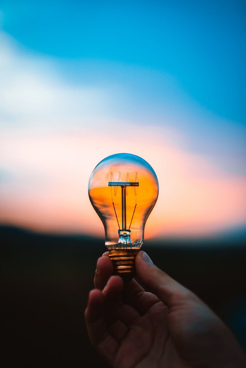 When will you know when the lightbulb will go off in your head? When will you know when the lightbulb will go off in your head?