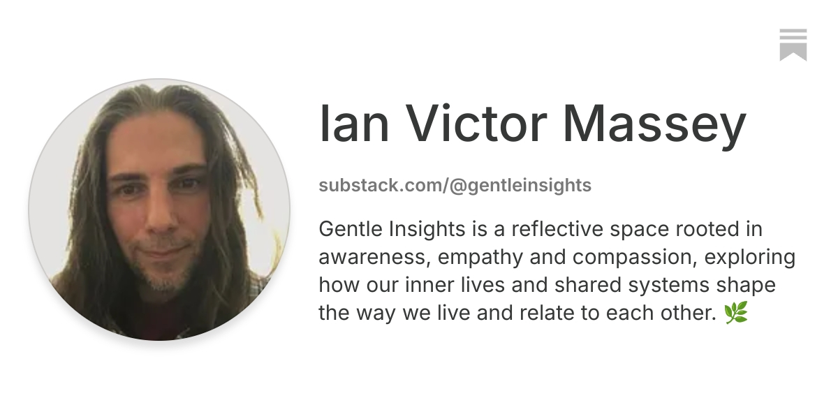 Ian Victor Massey | Substack