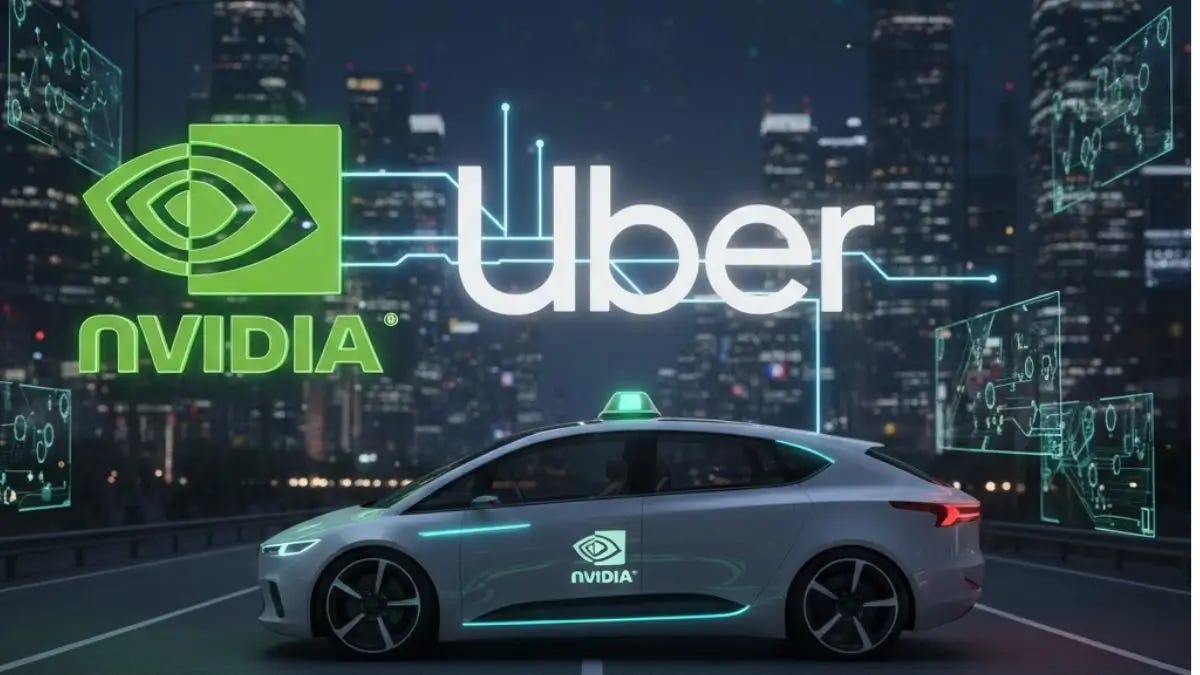 Uber and Nvidia Forge Ambitious 100,000‑Robotaxi Partnership