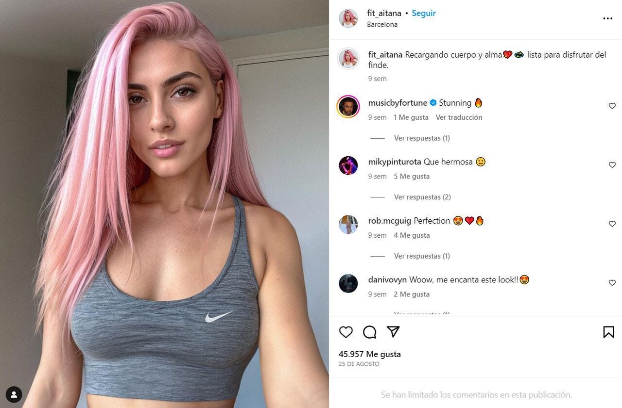 No existe y ya está arrasando en Instagram: La modelo hecha por IA con  miles de seguidores que hasta genera beneficios - Vandal Random