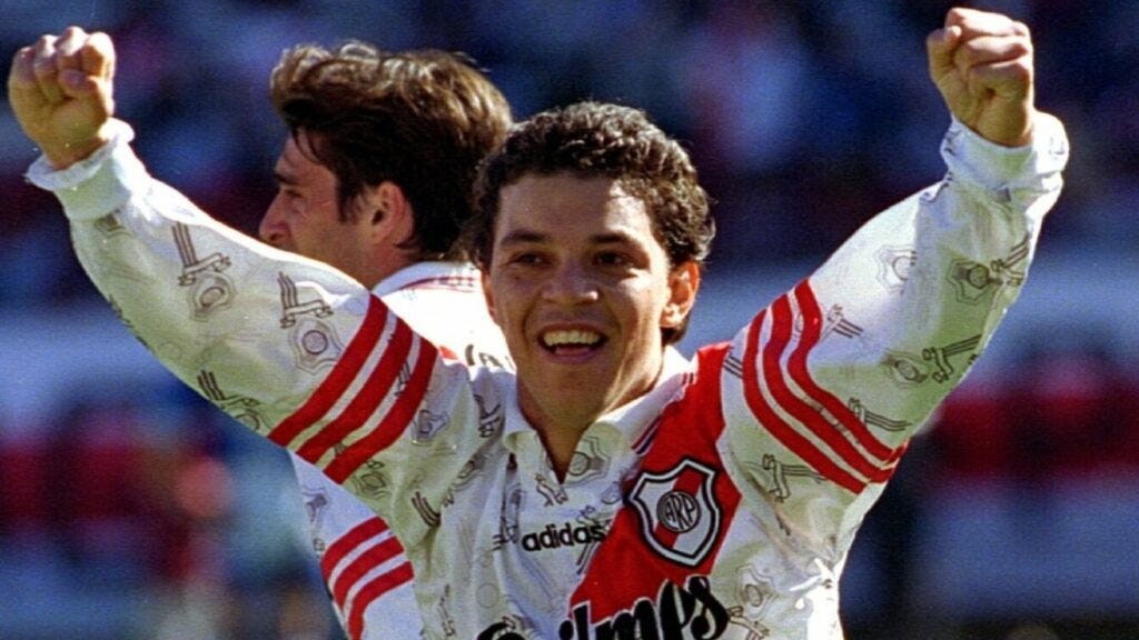 A 30 años del debut de Marcelo Gallardo en el torneo local con River: cómo  fue su primer partido | TN