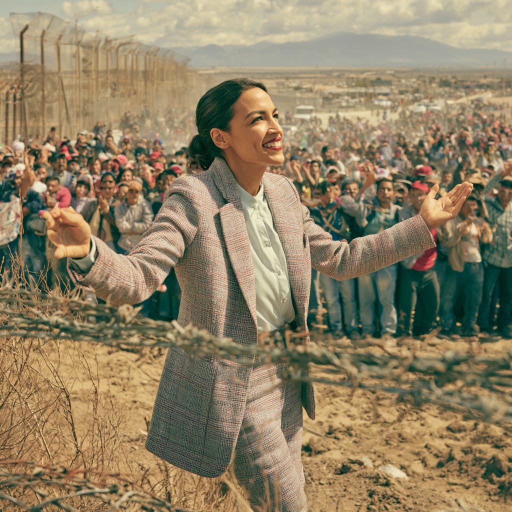 Democrats pledge their allegiance to open border policies