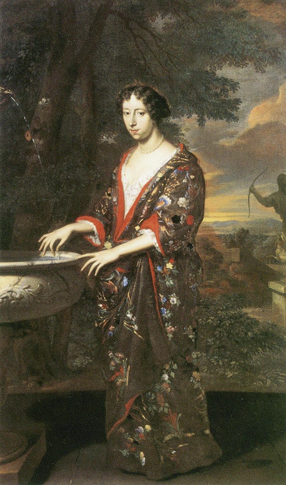Gerard Hoet - Portrait of Anna van Reede