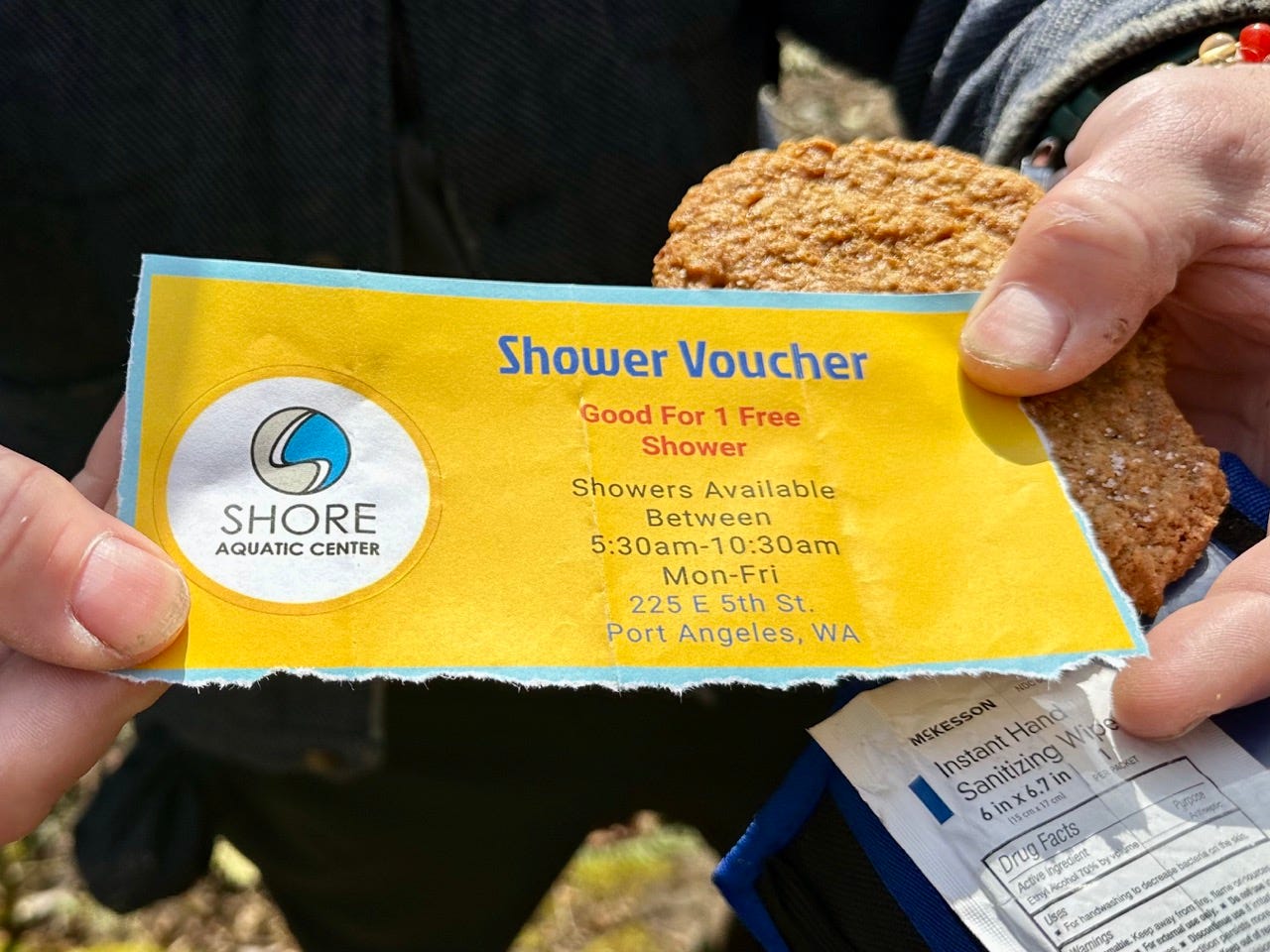 A hand holding a cookie
Description automatically generated A hand holding a cookie
Description automatically generated