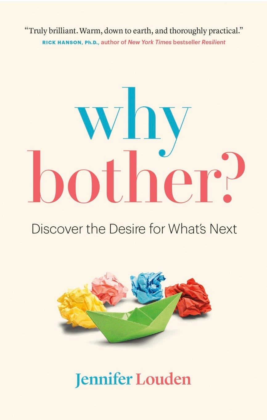 Two of Jennifer Louden's books
