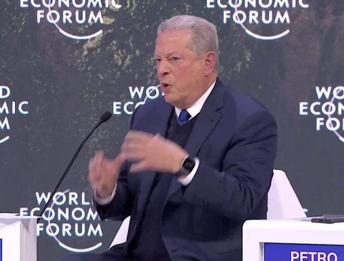 Gore at WEF in Davos
