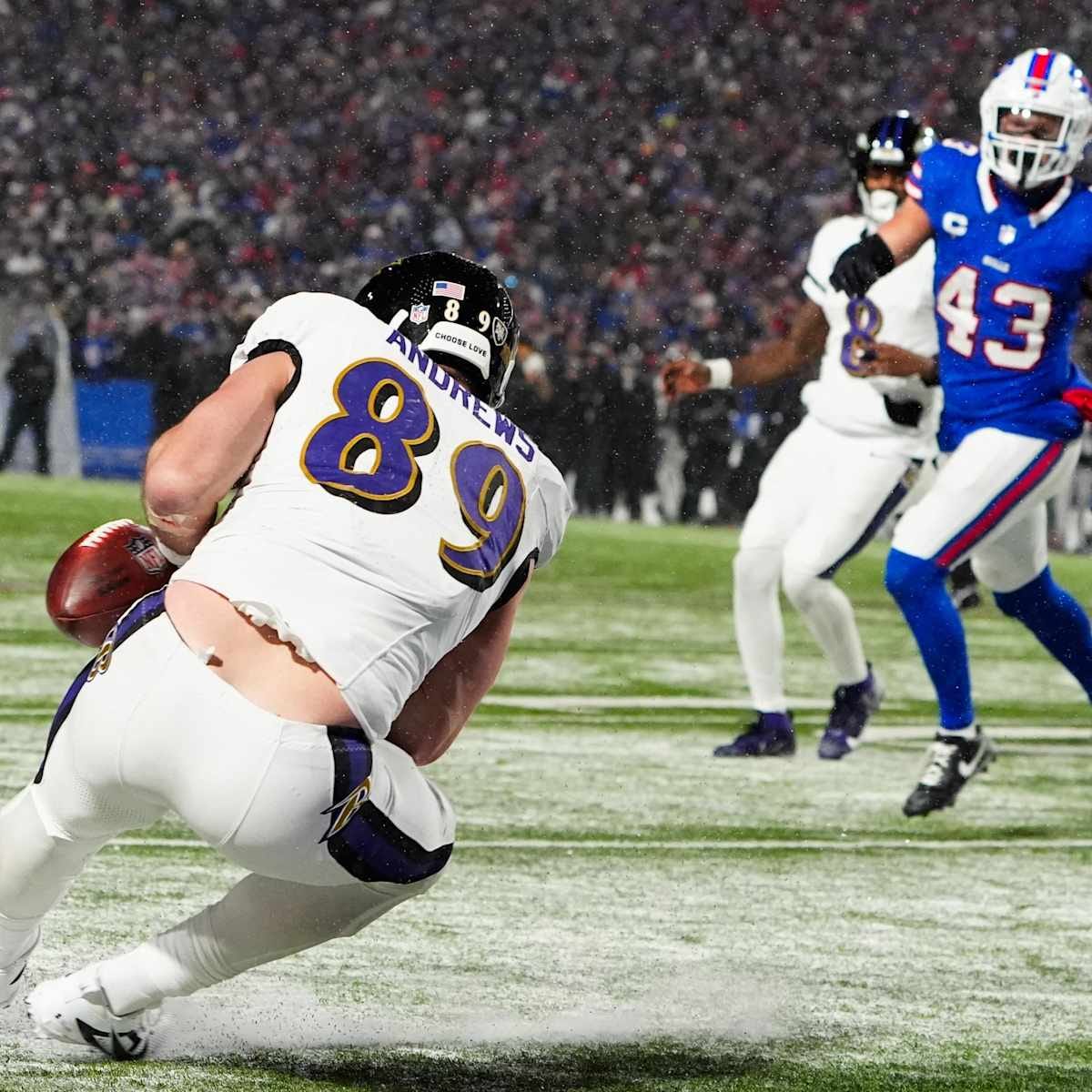 Mark Andrews Talks Two-Point Conversion Drop in First Interview Since  Playoff Loss