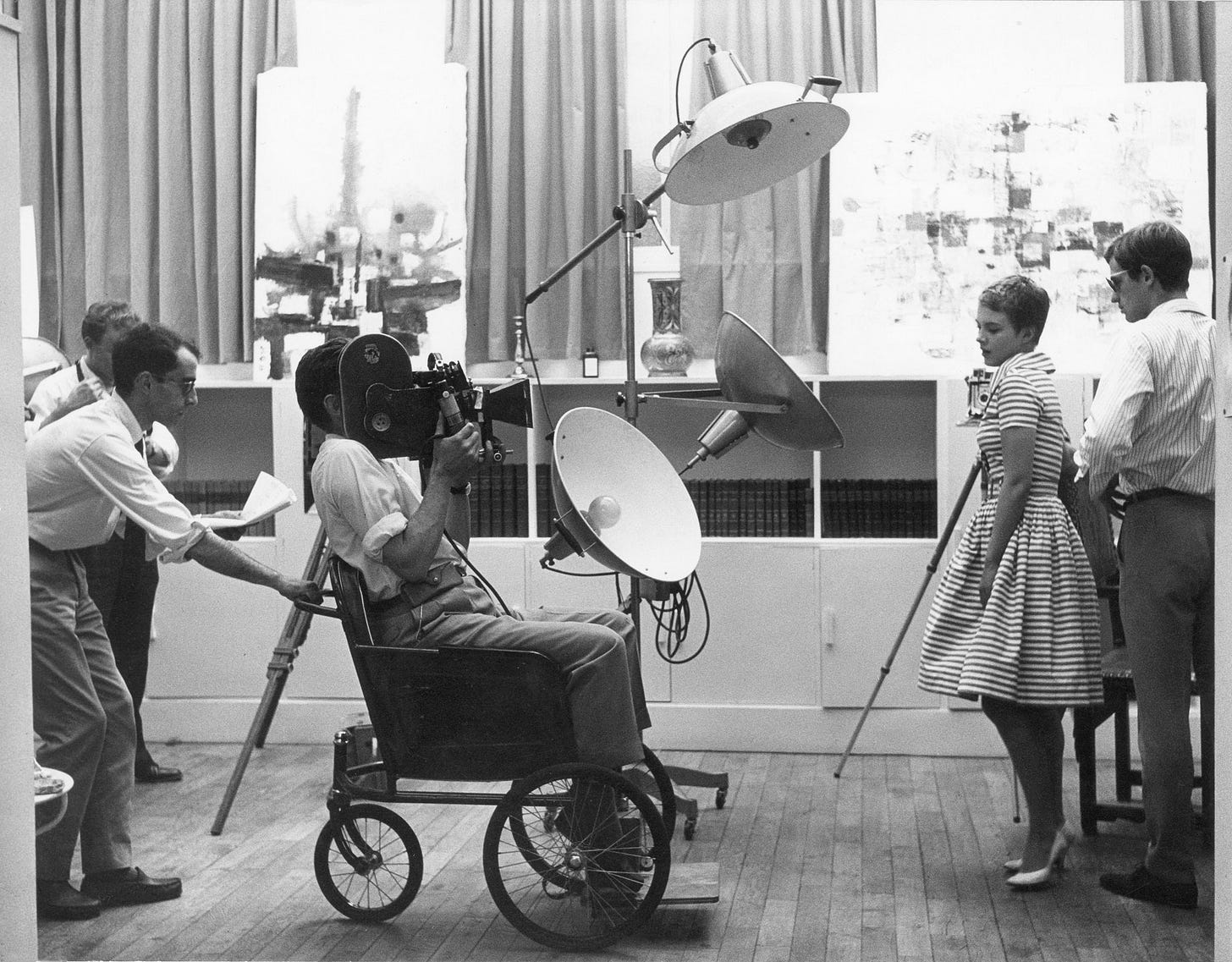 Brilliant Behind the Scenes Photos of A Bout de Souffle (Breathless) -  Flashbak