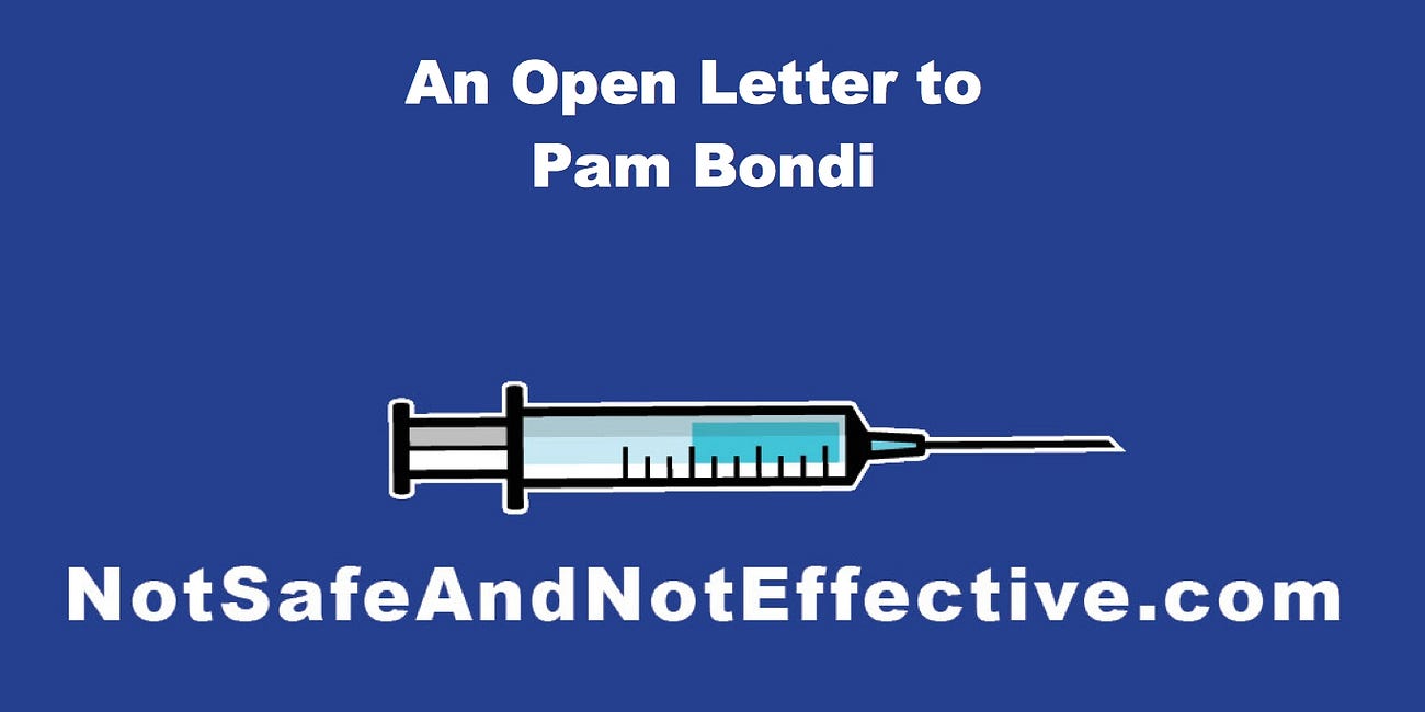An Open Letter to Pam Bondi
